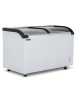 Blizzard BDF42 Curved Glass Lid Freezer 420L