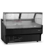 Blizzard BFG130BKV2 1.3m Flat Glass Serve Over Counter