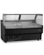 Blizzard BFG150BKV2 1.5m Flat Glass Serve Over Counter