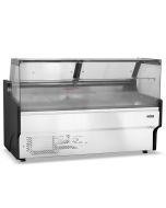 Blizzard BFG150WHV2 1.5m Flat Glass Serve Over Counter