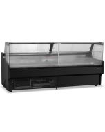 Blizzard BFG250BKV2 2.5m Flat Glass Serve Over Counter