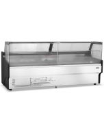 Blizzard BFG250WHV2 2.5m Flat Glass Serve Over Counter