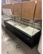 Blizzard BL250820801BFG250BKV2001 GRADED-02338 BFG250BKV2 2.5m Flat Glass Serve Over Counter