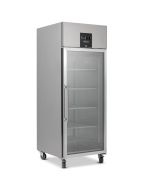 Blizzard BR1SSCR Upright Single Hinged Glass Door Gastronorm Refrigerator 