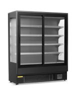 Blizzard BTD150BKGDV2 1.5m Black Display Multideck With Sliding Glass Doors