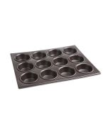 Vogue Aluminium Non-Stick Muffin Tray 12 Cup
