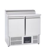 Sterling Pro Cobus SPU200PZ 2 Door Pizza Preparation Counter 5 x GN1/6, 240 Litres