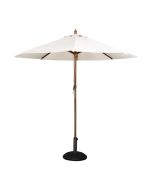 Bolero Round Parasol 2.5m Diameter Cream