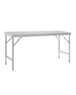 Vogue Stainless Steel Folding Table 1800mm