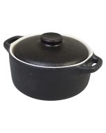 Fucina Black Mini Casserole Pot 10cm - CCI128
