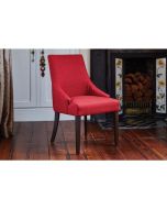 Bolero Dark Red Finesse Dining Chairs (2 Pack) CF368