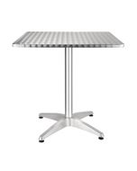 Bolero Square Stainless Steel Bistro Table 700mm CG834