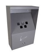 Wall Cigarette Bin  (Keys Inside) - CGRB-6