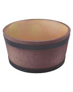 Barrel End Ice Tub 11ltr Wood Grain - MCN103