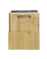 Vogue Wooden Universal Knife Block and Chopping Board