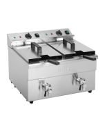 Buffalo Induction Fryer 2x 7.5Ltr
