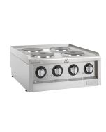 Buffalo 600 Series 4 Ring Electric Hob