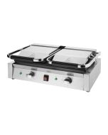 Buffalo Bistro Double Ribbed Contact Grill