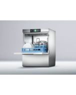 Hobart FPSW-10B 500mm Basket Frontloading Commercial Dishwasher with Chemical Pump, Integral Water Softener & Drain Pump, 18 Plates