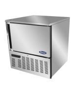 Atosa EBF05 5-Grid Stainless Steel Countertop Blast Chiller / Freezer, 25kg/15kg