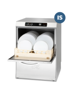 DC SD50IS Standard Range 500mm Basket Frontloading Commercial Dishwasher with Integral Water Softener, 18 Plates