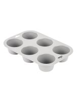 Vogue Flexible Silicone Muffin Pan 6 Cup