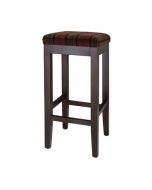 Bolero Dale High Stool Claret Tartan (Single) DC825