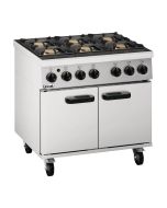 Lincat Phoenix LPG 6 Burner Oven Range PHGR01/P