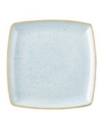 Churchill Stonecast Deep Square Plates Duck Egg Blue 260mm (6 Pack) SDESDS101