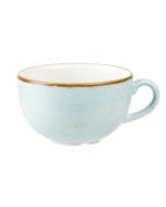 Churchill Stonecast Cappuccino Cups Duck Egg Blue 12oz (12 Pack) SDESCB281