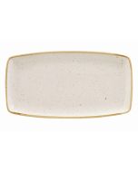 Churchill Stonecast Rectangular Plates Barley White 350 x 185mm (6 Pack) SWHSOP141