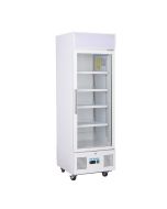 Polar G-Series Upright Display Fridge 218Ltr White