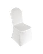 Bolero Banquet Chair Cover White DP924