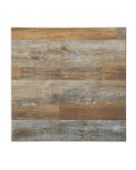 Bolero Pre-Drilled Square Table Top Urban Dark 700mm DR823