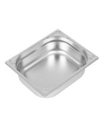 Vogue Heavy Duty Stainless Steel 1/2 Gastronorm Tray 100mm