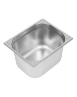 Vogue Heavy Duty Stainless Steel 1/2 Gastronorm Tray 200mm