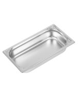 Vogue Heavy Duty Stainless Steel 1/3 Gastronorm Tray 65mm