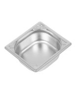 Vogue Heavy Duty Stainless Steel 1/6 Gastronorm Tray 65mm