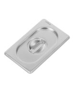Vogue Heavy Duty Stainless Steel 1/9 Gastronorm Tray Lid