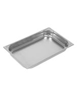 Vogue Heavy Duty Stainless Steel Perforated 1/1 Gastronorm Tray 65mm