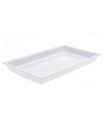 Primeware DWH1S Ceramic GN1/1 60mm White Dish