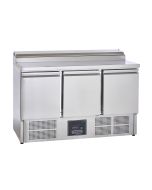 Sterling Pro Cobus SPU300PZ 3 Door Preparation Counter 8 x GN1/6, 392 Litres