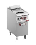 Diamond E7/F13A4-ND Single Basket Freestanding Electric Fryer on Neutral Closed Cupboard, 9kW
