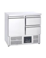 Sterling Pro Cobus SPU201-2D Undermounted Fridge Counter 2 Drawers 1 Door, 230 Litres