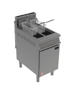 Falcon Dominator Plus Free Standing Natural Gas Filtration Fryer on Feet G3845F