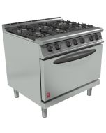Falcon Dominator Plus G3101D - Commercial Gas Range 6 Burner - Drop Down Door