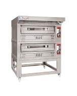 Zanolli Citizen 6+6F Single Deck Pizza Oven and Stand Single Phase