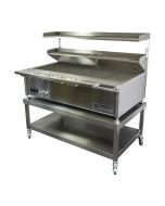 Synergy Grill Gas Chargrill with Garnish Rail and Slow Cook Shelf ST1300