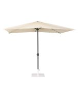 Bolero Seville Rectangular Parasol 2x3m Cream FU505
