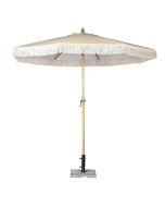 Bolero Sicily Round Striped Parasol 2.5m Diameter FU508